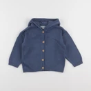 Vertbaudet - gilet bleu - 18 mois