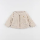 Vertbaudet - gilet beige - 12 mois