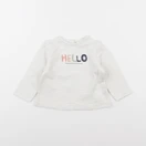 Tape à l'oeil - pull blanc - 6 mois