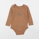 Vertbaudet - body marron - 18 mois