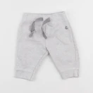 Petit Bateau - jogging gris - 3 mois