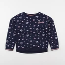 Vertbaudet - sweat bleu - 6 ans