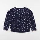 Vertbaudet - sweat bleu - 6 ans