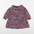 Jacadi - robe liberty multicolore - 24 mois