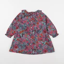 Jacadi - robe liberty multicolore - 24 mois