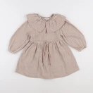 Vertbaudet - robe marron - 3 ans