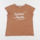Vertbaudet - tee-shirt marron - 10 ans