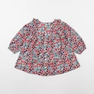 Jacadi - robe liberty multicolore - 12 mois