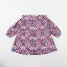 Jacadi - robe liberty multicolore - 12 mois