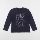 IKKS - tee-shirt bleu - 8 ans