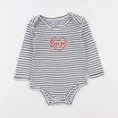 Vertbaudet - body bleu - 18 mois