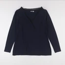 Envie de fraise - tee-shirt grossesse bleu - 42 à 44