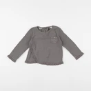 Zara - tee-shirt gris - 12/18 mois
