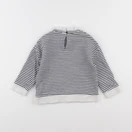 Monoprix - sweat bleu - 3 ans