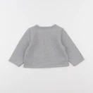 Petit Bateau - gilet gris - 18 mois