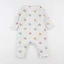 Petit Bateau - sur-pyjama blanc - 12 mois