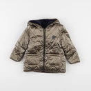 IKKS - doudoune réversible beige, bronze - 2 ans