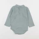 Petit Bateau - body à col vert - 12 mois