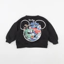 Zara - sweat imprimé au dos gris - 2/3 ans