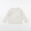 Zara - tee-shirt beige - 2/3 ans