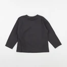 Zara - tee-shirt gris - 2/3 ans