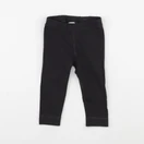 H&M - legging noir - 12/18 mois