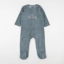 Vertbaudet - pyjama velours vert - 3 ans
