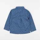 Vertbaudet - chemise bleu - 24 mois