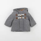 Vertbaudet - manteau gris - 3 mois