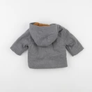 Vertbaudet - manteau gris - 3 mois