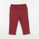 Vertbaudet - pantalon rouge - 24 mois