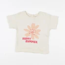 Vertbaudet - tee-shirt multicolore - 2 ans
