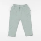 Vertbaudet - pantalon vert - 24 mois
