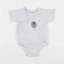 Vertbaudet - body bleu - 6 mois