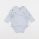Vertbaudet - body bleu - 9 mois