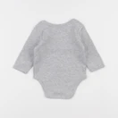 Vertbaudet - body gris - 9 mois