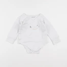 Vertbaudet - body blanc - 12 mois