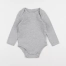 Vertbaudet - body gris - 24 mois