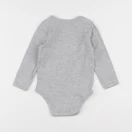Vertbaudet - body gris - 24 mois