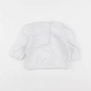 Vertbaudet - sweat blanc - 9 mois