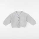 Vertbaudet - gilet gris - 18 mois