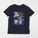 IKKS - tee-shirt bleu - 8 ans