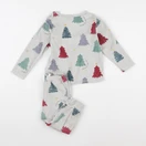 Zara - pyjama velours gris - 3 ans