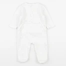Boutchou - pyjama velours blanc - 3 mois