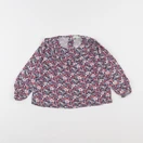 Vertbaudet - blouse bleu - 3 ans