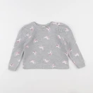 Vertbaudet - sweat gris - 3 ans