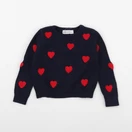 H&M - pull bleu - 18/24 mois