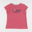 Vertbaudet - tee-shirt rose - 8 ans