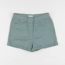 Vertbaudet - short vert - 11/12 ans