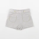 Vertbaudet - short or, marron - 18 mois
